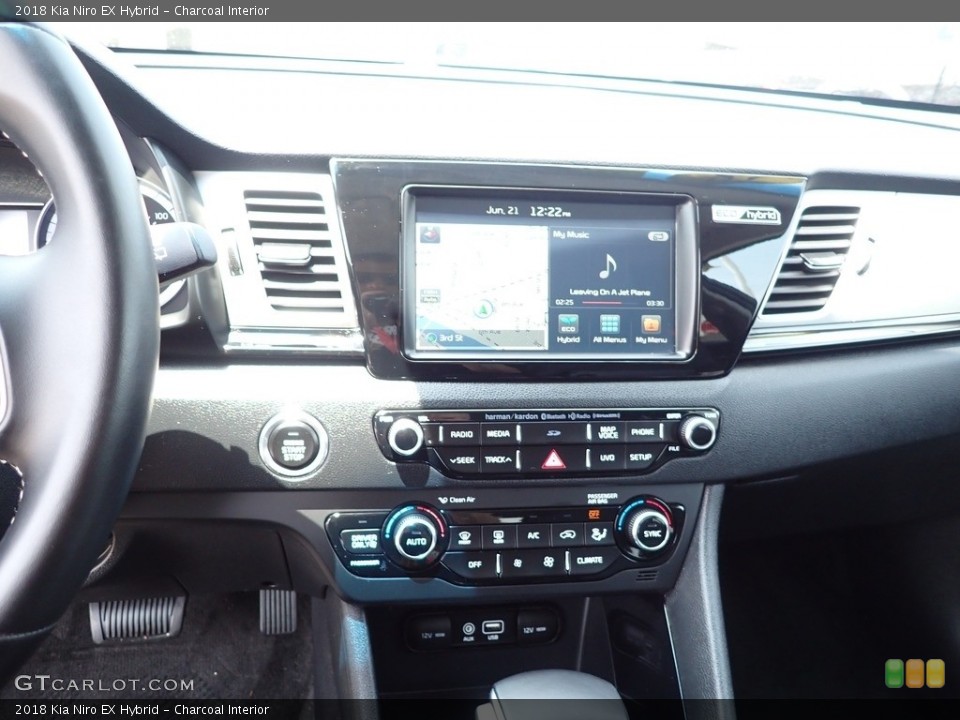 Charcoal Interior Controls for the 2018 Kia Niro EX Hybrid #146157162