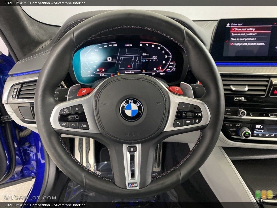 Silverstone Interior Steering Wheel for the 2020 BMW M5 Competition #146157243