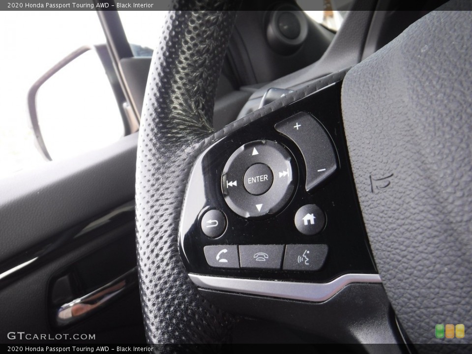 Black Interior Steering Wheel for the 2020 Honda Passport Touring AWD #146157807