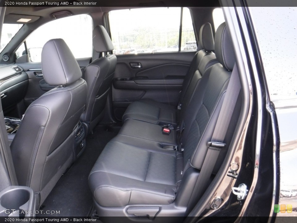 Black Interior Rear Seat for the 2020 Honda Passport Touring AWD #146157866