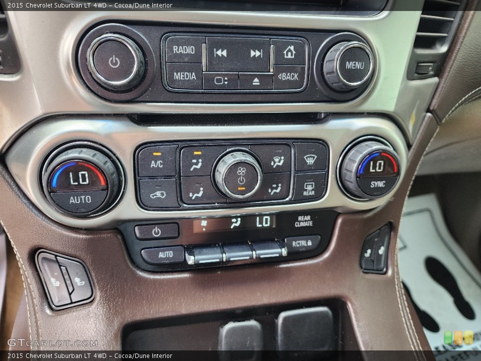Cocoa/Dune Interior Controls for the 2015 Chevrolet Suburban LT 4WD #146157867
