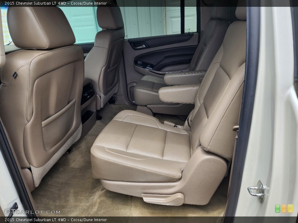 Cocoa/Dune Interior Rear Seat for the 2015 Chevrolet Suburban LT 4WD #146157954