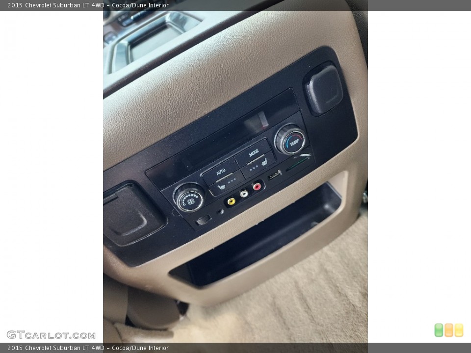 Cocoa/Dune Interior Controls for the 2015 Chevrolet Suburban LT 4WD #146157975