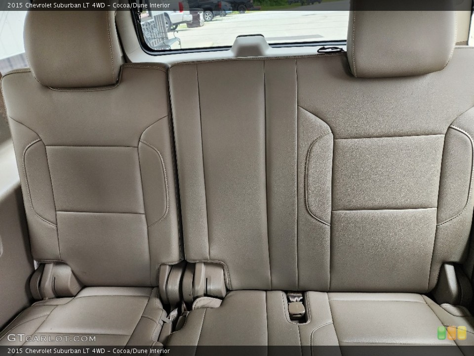 Cocoa/Dune Interior Rear Seat for the 2015 Chevrolet Suburban LT 4WD #146157996
