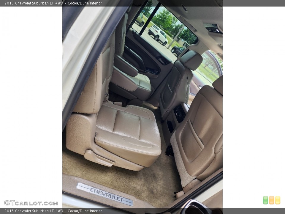Cocoa/Dune Interior Rear Seat for the 2015 Chevrolet Suburban LT 4WD #146158107