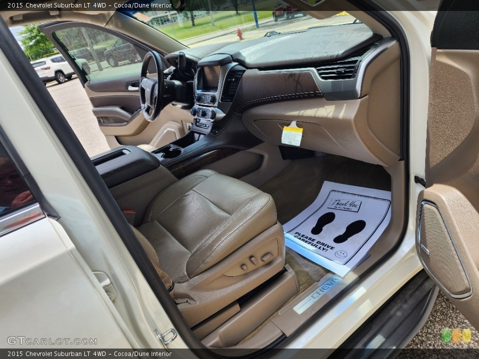 Cocoa/Dune 2015 Chevrolet Suburban Interiors