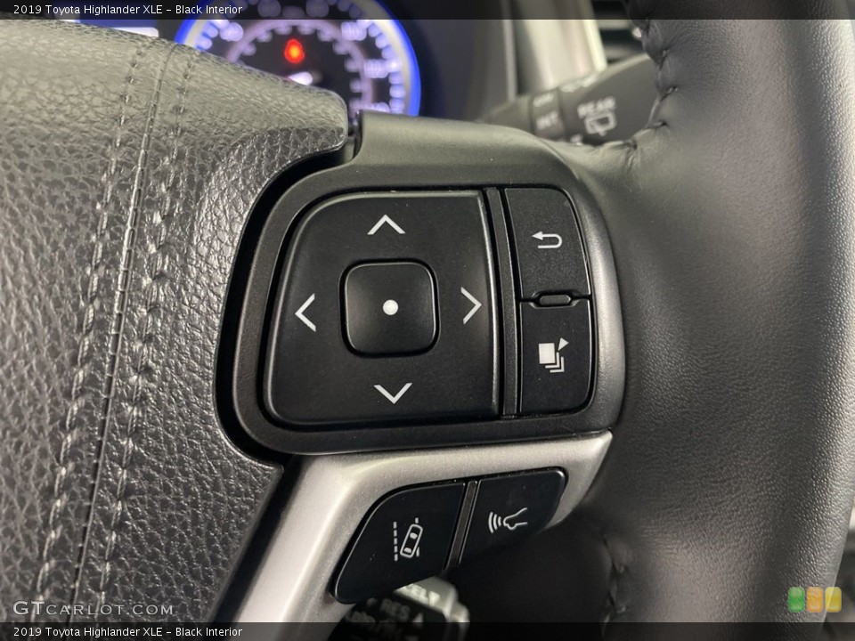 Black Interior Steering Wheel for the 2019 Toyota Highlander XLE #146158248