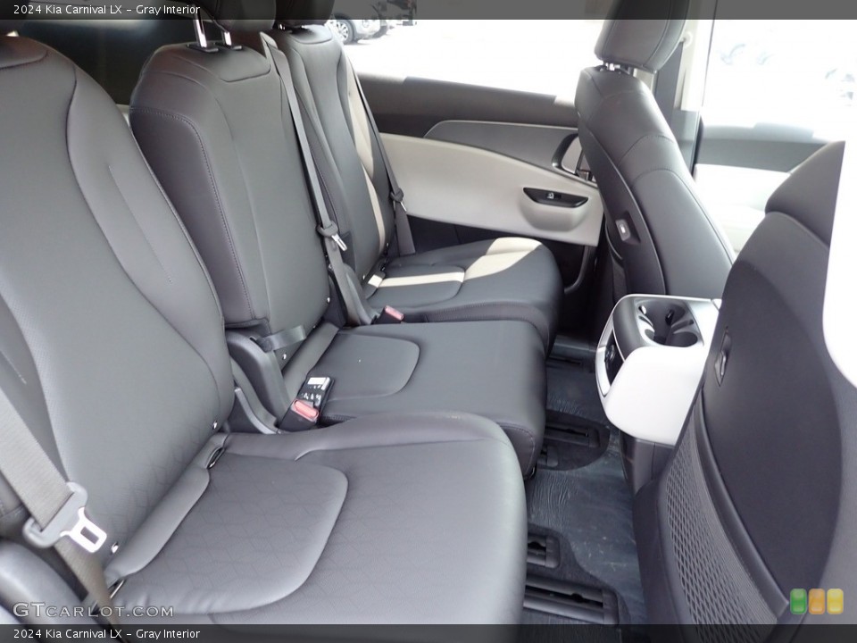 Gray Interior Rear Seat for the 2024 Kia Carnival LX #146158479