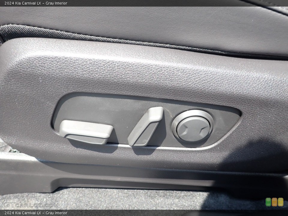 Gray 2024 Kia Carnival Interiors