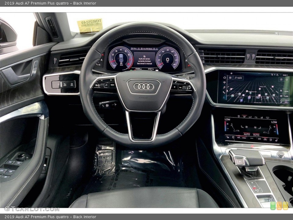 Black Interior Dashboard for the 2019 Audi A7 Premium Plus quattro #146158971