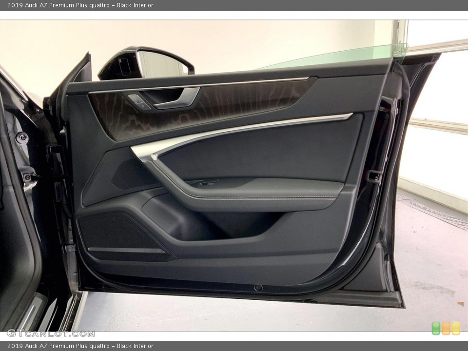 Black Interior Door Panel for the 2019 Audi A7 Premium Plus quattro #146159524