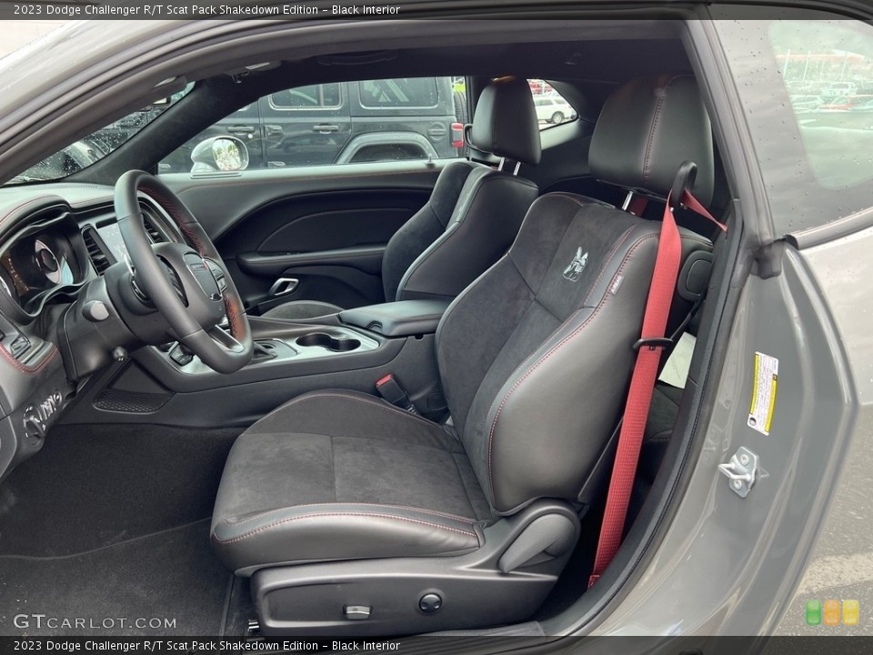 Black Interior Photo for the 2023 Dodge Challenger R/T Scat Pack Shakedown Edition #146160801