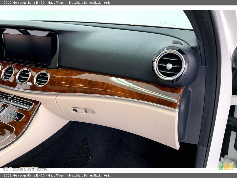 Macchiato Beige/Black Interior Dashboard for the 2019 Mercedes-Benz E 450 4Matic Wagon #146160942