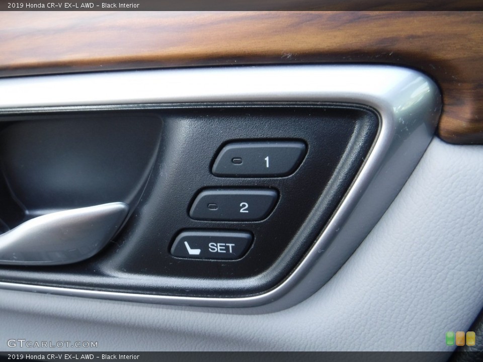 Black Interior Controls for the 2019 Honda CR-V EX-L AWD #146161032