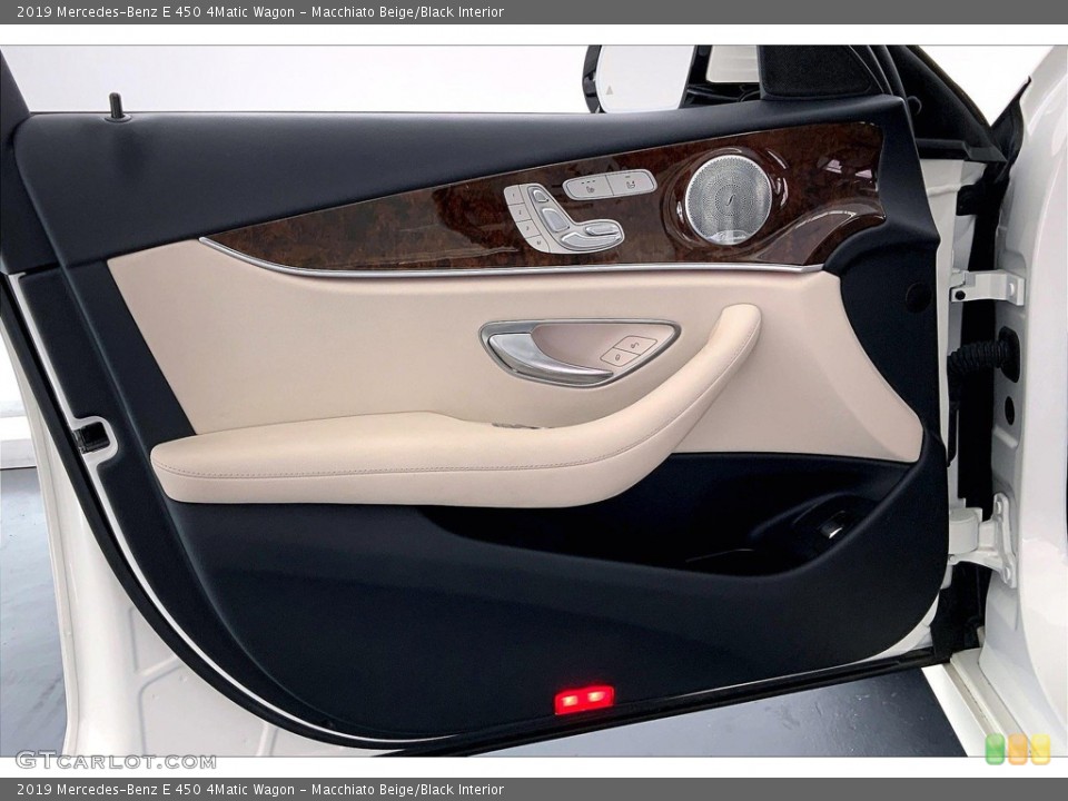 Macchiato Beige/Black Interior Door Panel for the 2019 Mercedes-Benz E 450 4Matic Wagon #146161194