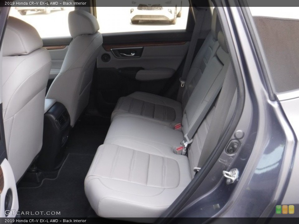 Black Interior Rear Seat for the 2019 Honda CR-V EX-L AWD #146161326
