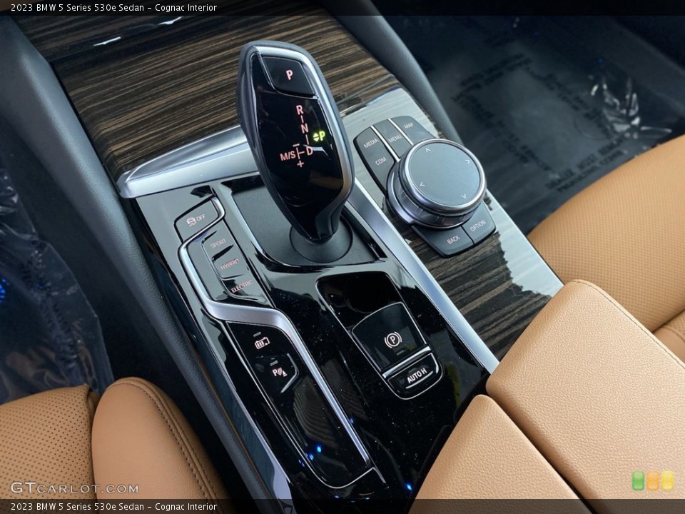 Cognac Interior Transmission for the 2023 BMW 5 Series 530e Sedan #146161923