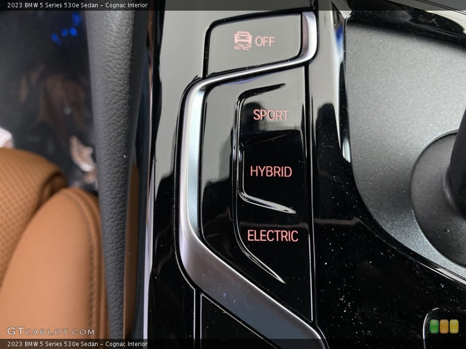 Cognac Interior Controls for the 2023 BMW 5 Series 530e Sedan #146161944