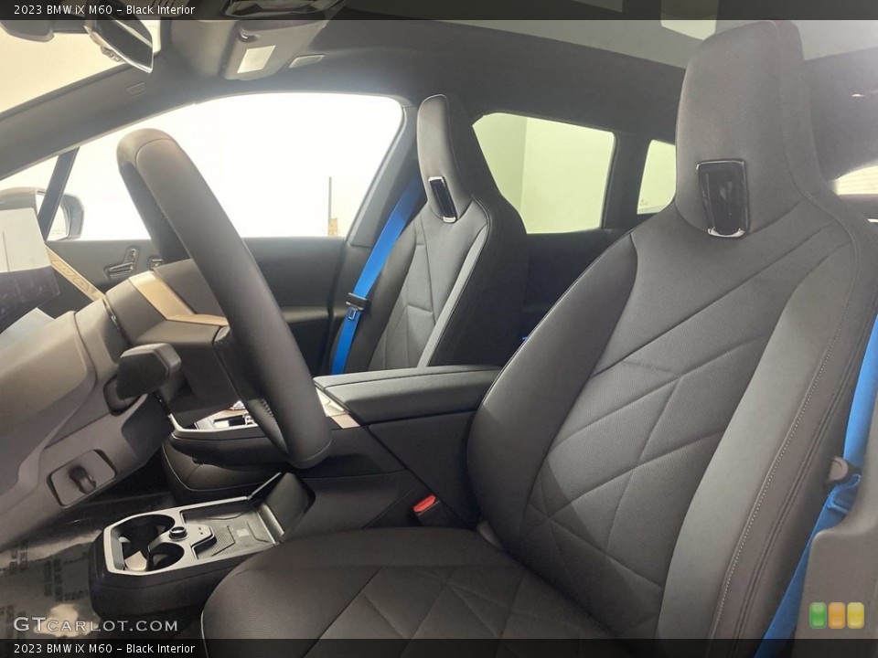 Black 2023 BMW iX Interiors