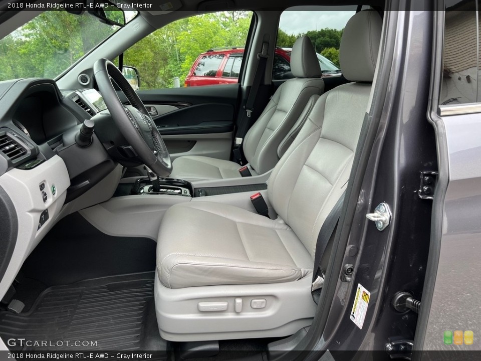 Gray Interior Front Seat for the 2018 Honda Ridgeline RTL-E AWD #146162369