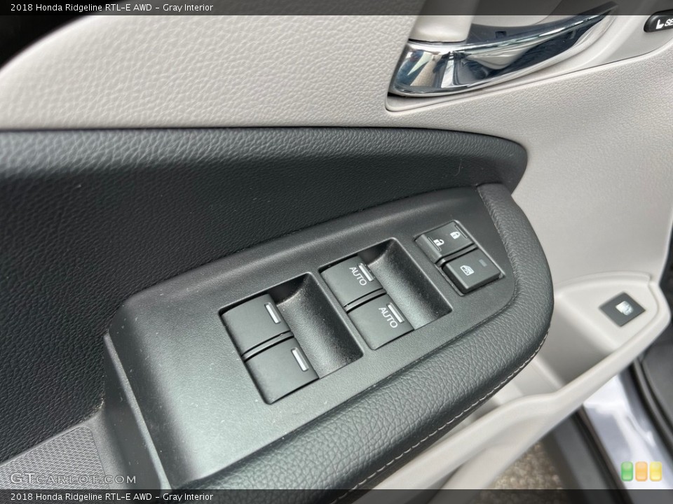 Gray Interior Controls for the 2018 Honda Ridgeline RTL-E AWD #146162391