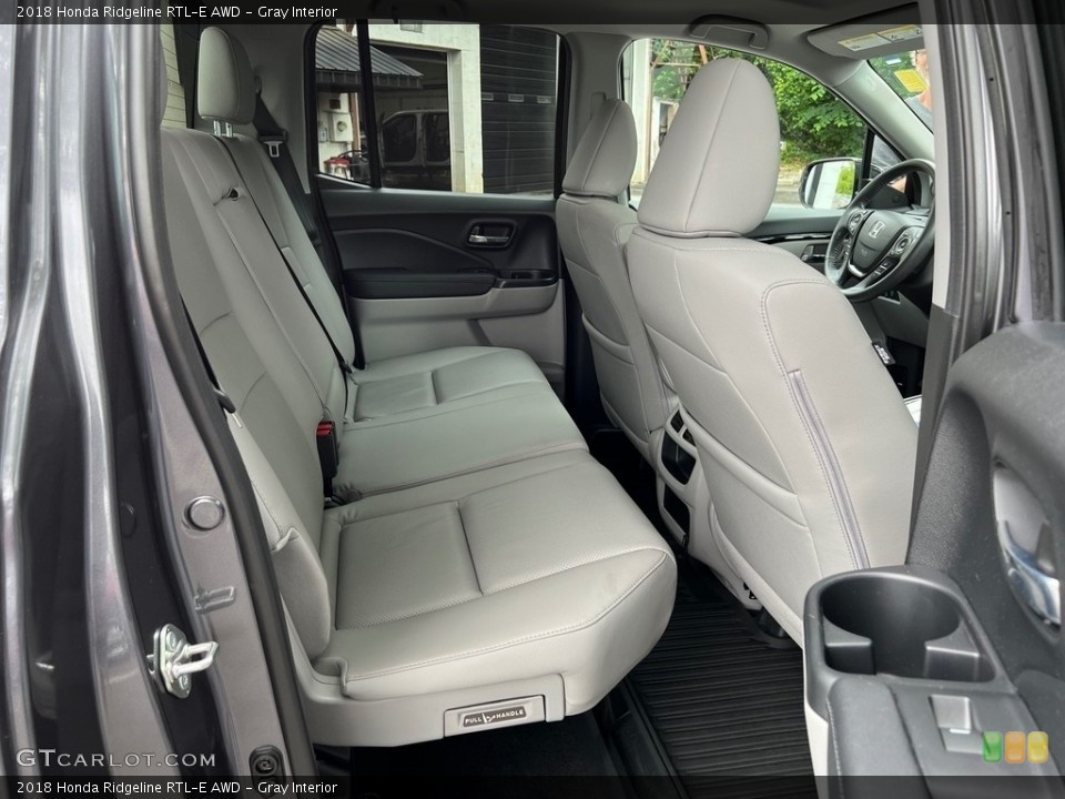 Gray Interior Rear Seat for the 2018 Honda Ridgeline RTL-E AWD #146162433