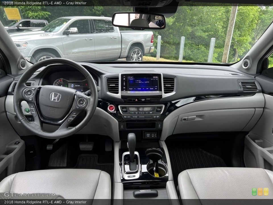 Gray Interior Dashboard for the 2018 Honda Ridgeline RTL-E AWD #146162481