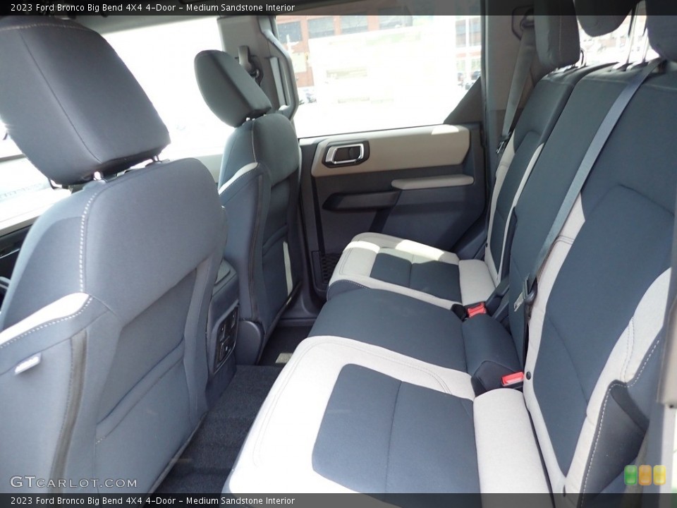 Medium Sandstone Interior Rear Seat for the 2023 Ford Bronco Big Bend 4X4 4-Door #146162490