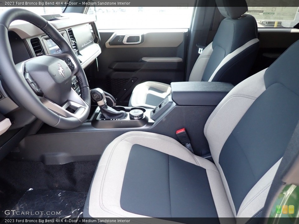 Medium Sandstone 2023 Ford Bronco Interiors