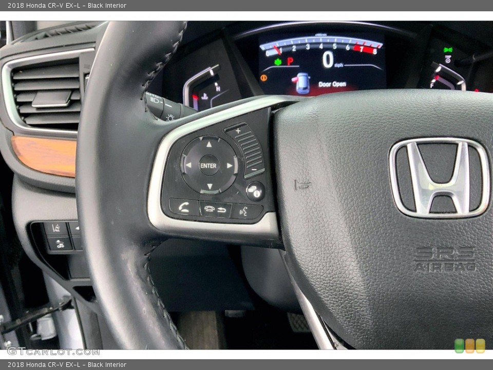 Black Interior Steering Wheel for the 2018 Honda CR-V EX-L #146162730