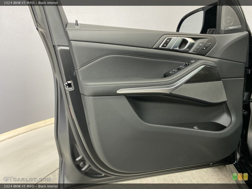Black Interior Door Panel for the 2024 BMW X5 M60i #146163193