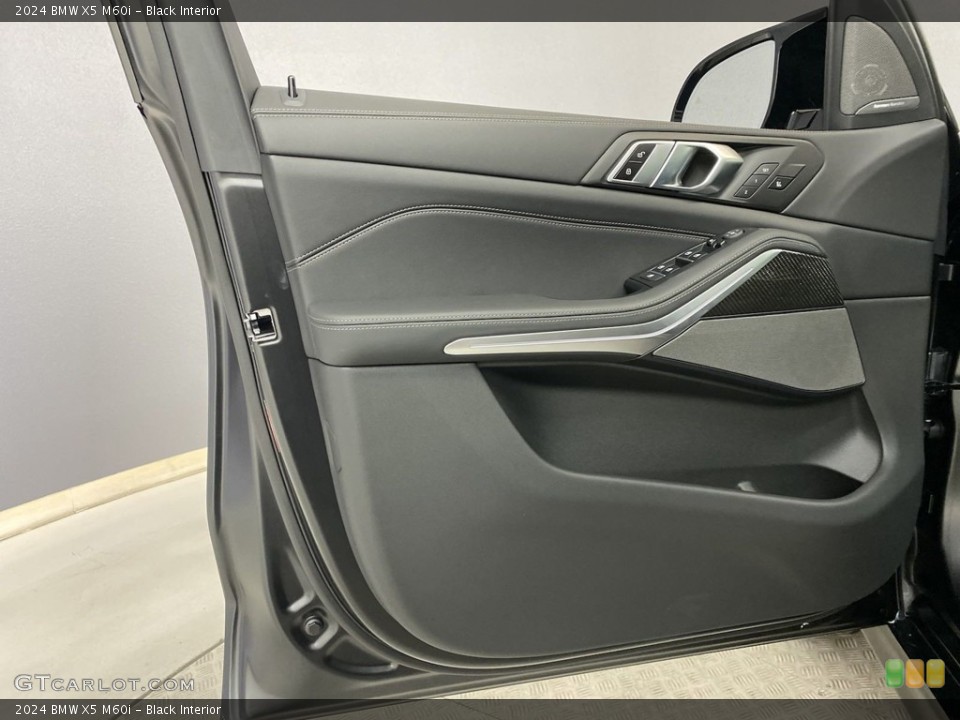 Black Interior Door Panel for the 2024 BMW X5 M60i #146163193