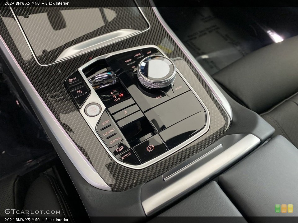 Black Interior Controls for the 2024 BMW X5 M60i #146163480
