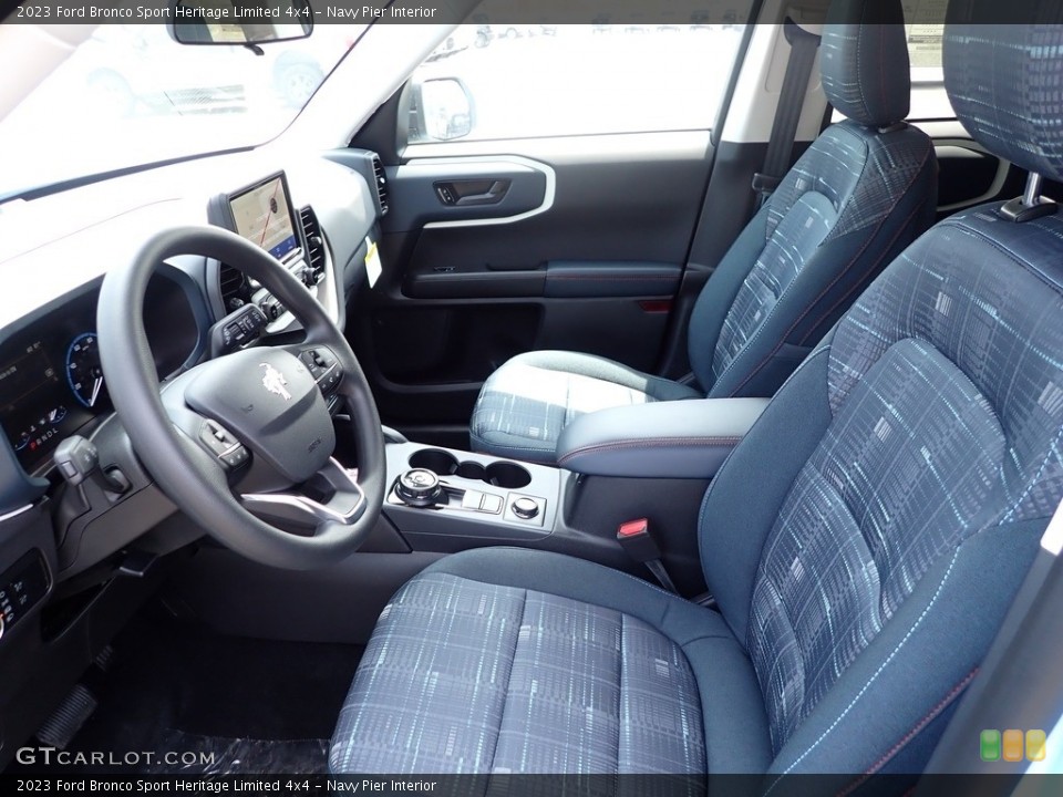 Navy Pier Interior Front Seat for the 2023 Ford Bronco Sport Heritage Limited 4x4 #146163888