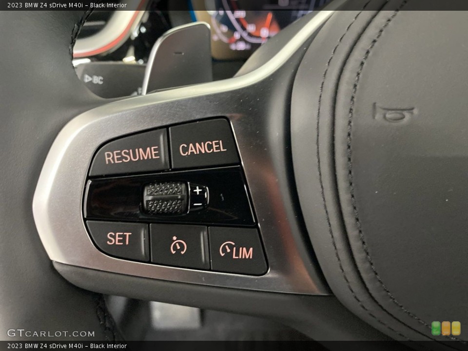 Black Interior Steering Wheel for the 2023 BMW Z4 sDrive M40i #146164143