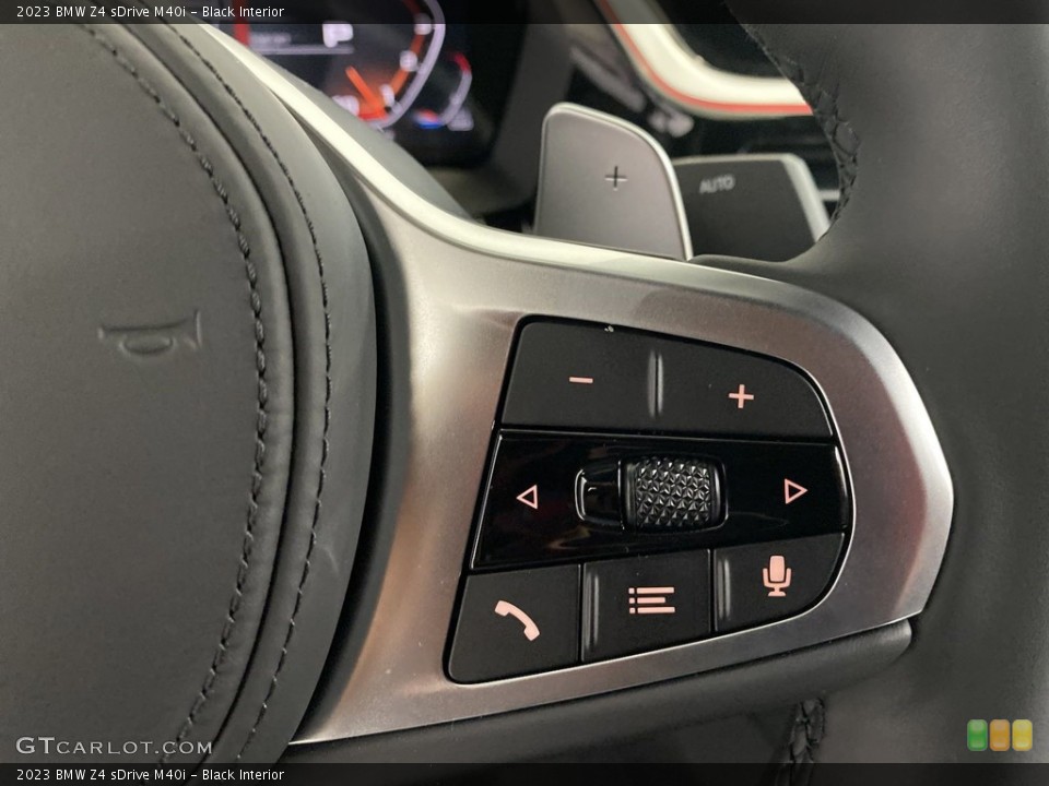 Black Interior Steering Wheel for the 2023 BMW Z4 sDrive M40i #146164164