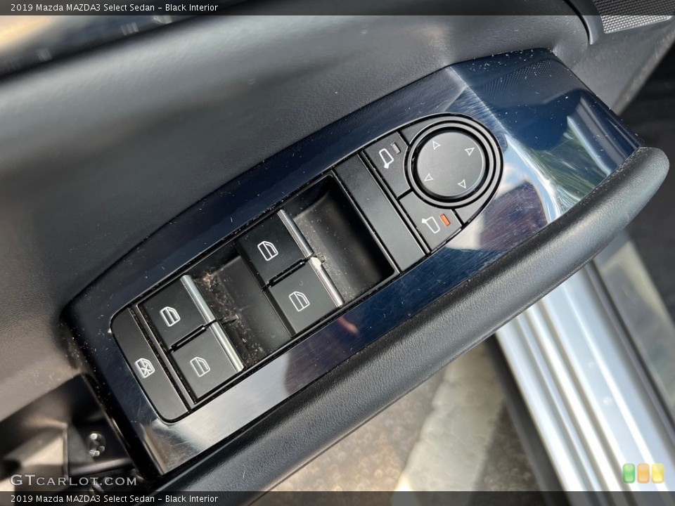 Black Interior Door Panel for the 2019 Mazda MAZDA3 Select Sedan #146164656