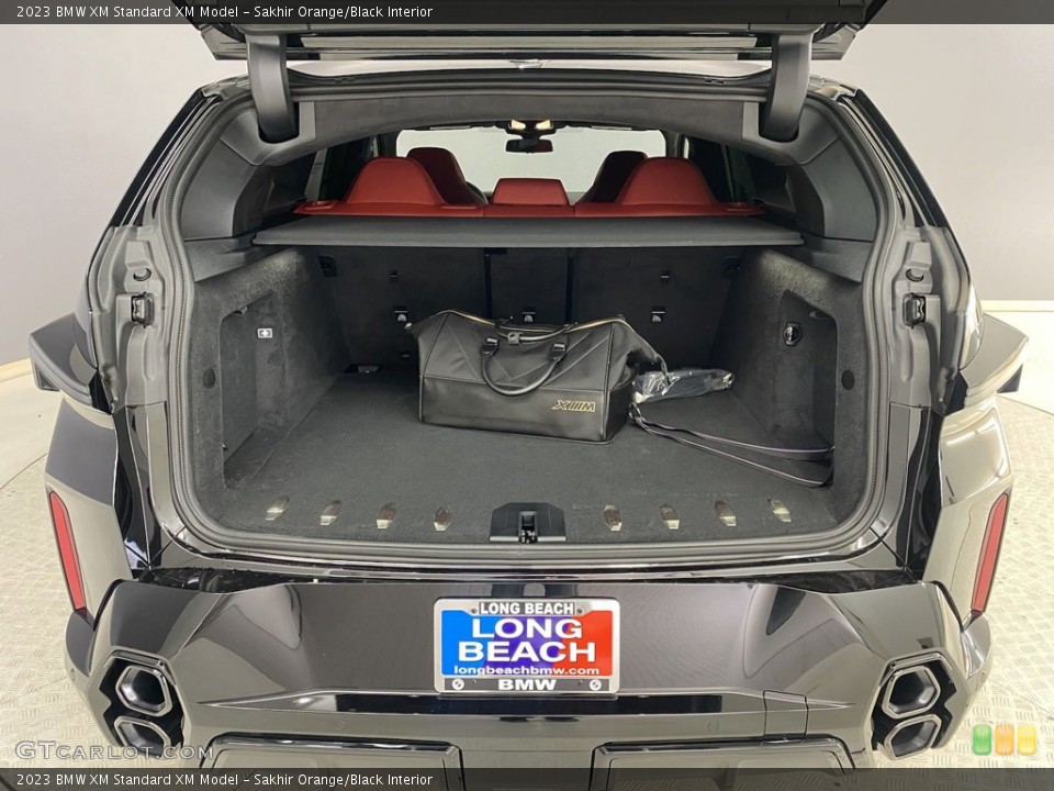 Sakhir Orange/Black Interior Trunk for the 2023 BMW XM  #146164710