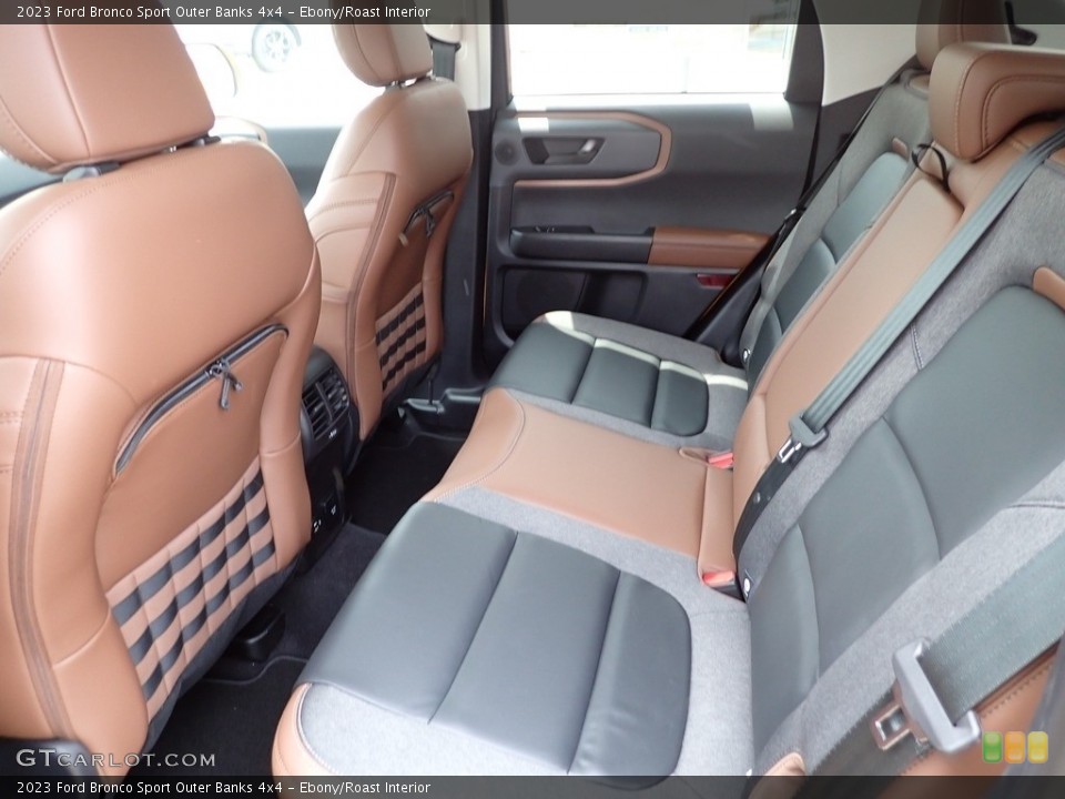 Ebony/Roast Interior Rear Seat for the 2023 Ford Bronco Sport Outer Banks 4x4 #146164776