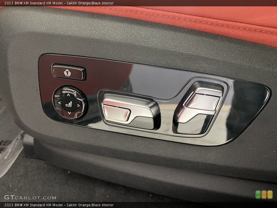 Sakhir Orange/Black Interior Front Seat for the 2023 BMW XM  #146164785