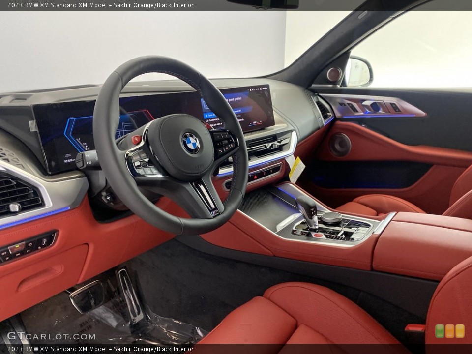 Sakhir Orange/Black Interior Front Seat for the 2023 BMW XM  #146164805