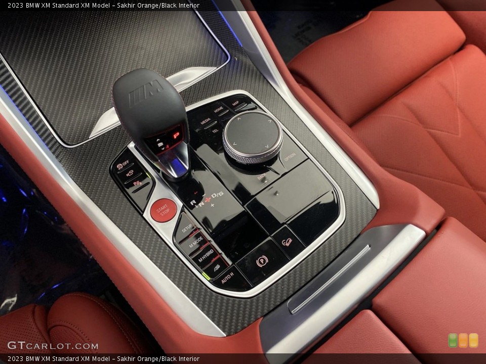Sakhir Orange/Black Interior Transmission for the 2023 BMW XM  #146165058