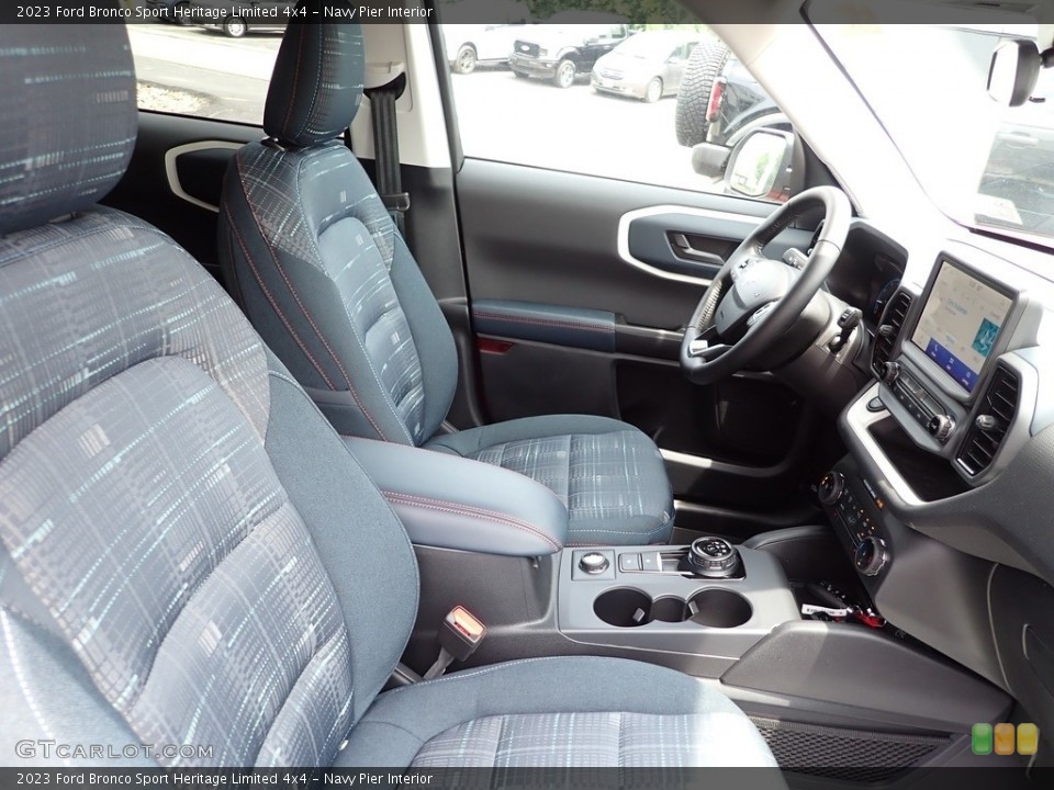 Navy Pier Interior Front Seat for the 2023 Ford Bronco Sport Heritage Limited 4x4 #146165196