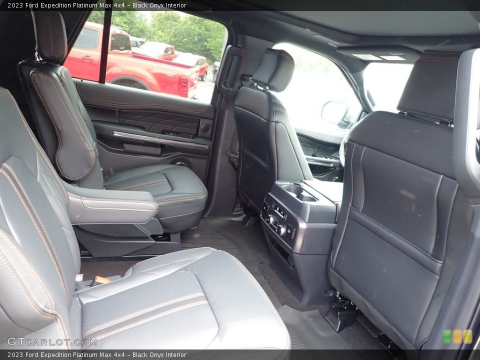 Black Onyx Interior Rear Seat for the 2023 Ford Expedition Platinum Max 4x4 #146166165