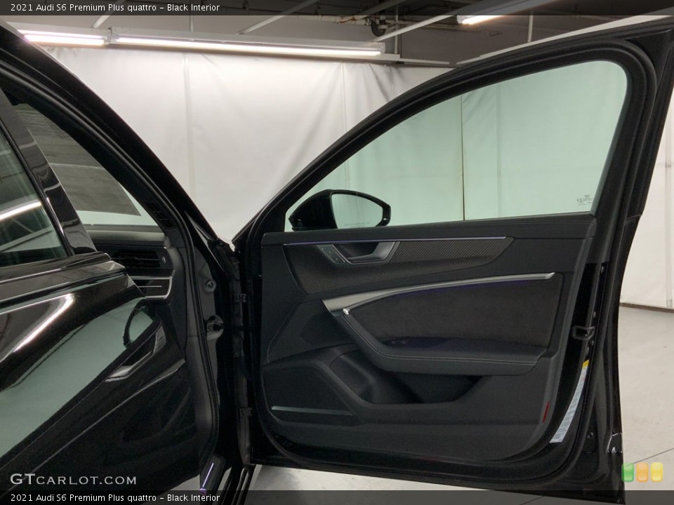 Black Interior Door Panel for the 2021 Audi S6 Premium Plus quattro #146166315