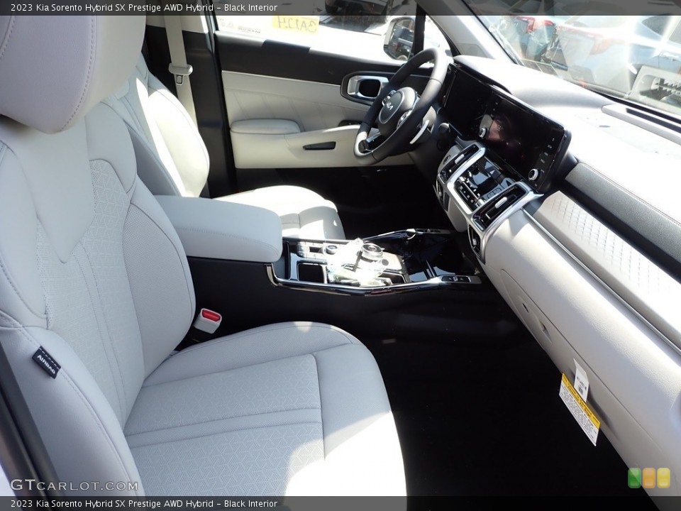 Black Interior Front Seat for the 2023 Kia Sorento Hybrid SX Prestige AWD Hybrid #146166795
