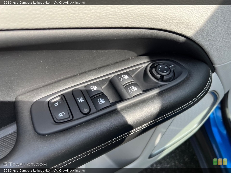 Ski Gray/Black Interior Door Panel for the 2020 Jeep Compass Latitude 4x4 #146166936