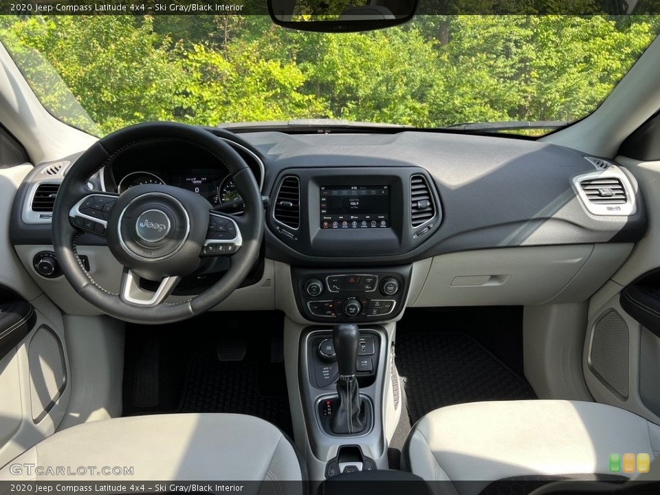 Ski Gray/Black Interior Dashboard for the 2020 Jeep Compass Latitude 4x4 #146167086