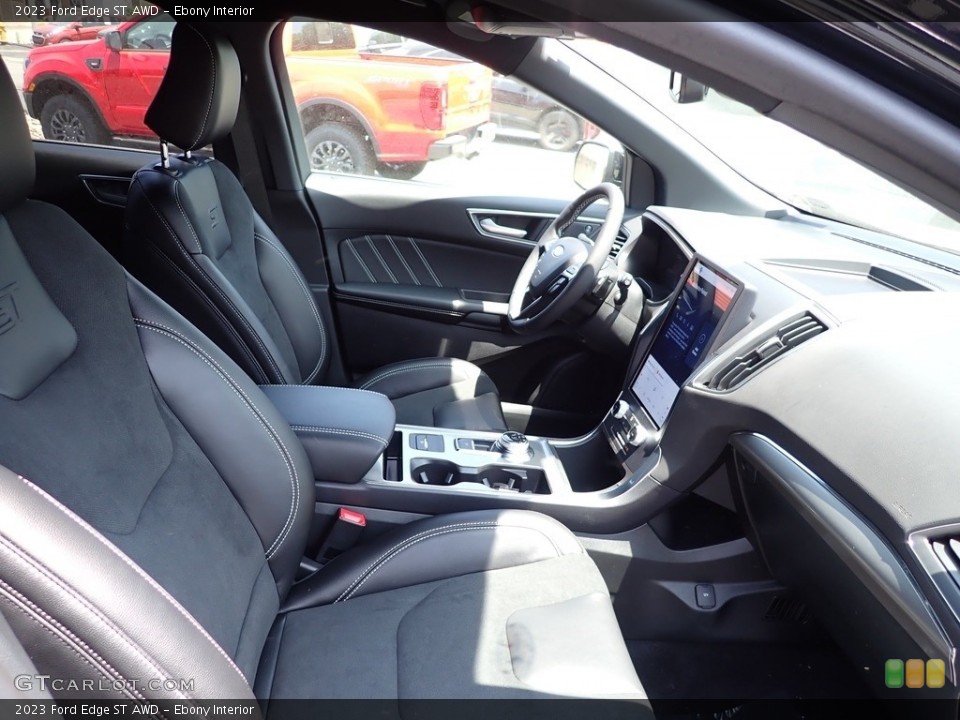 Ebony Interior Front Seat for the 2023 Ford Edge ST AWD #146167094