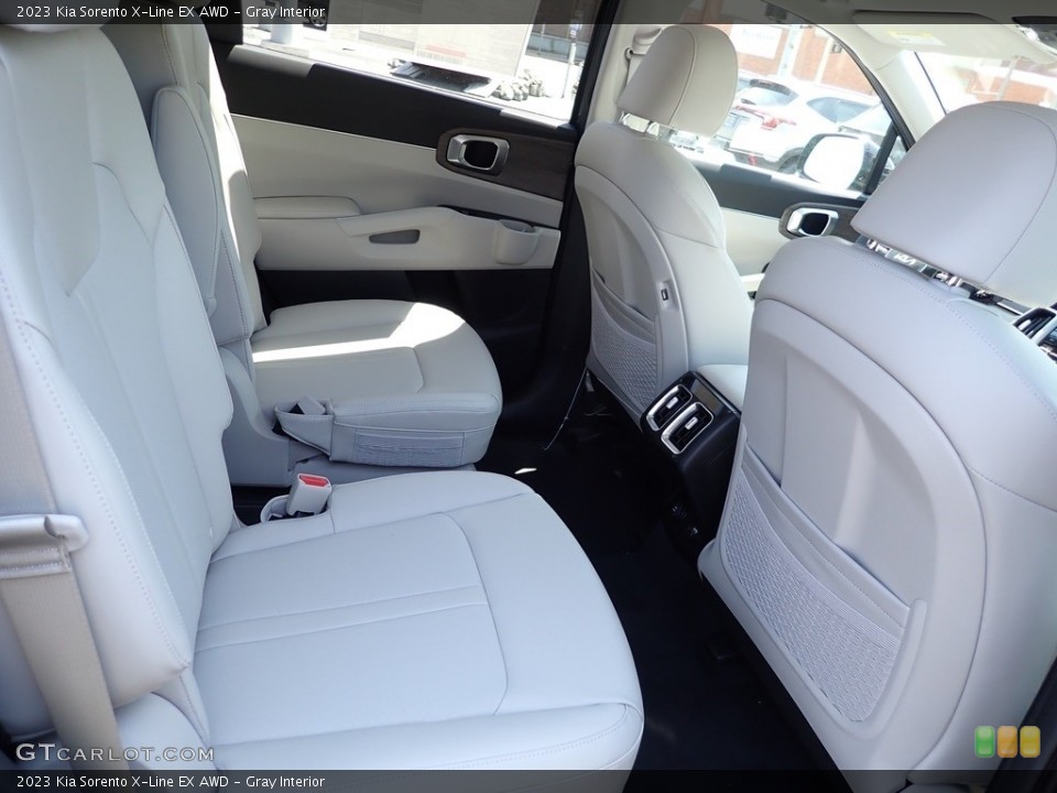 Gray Interior Rear Seat for the 2023 Kia Sorento X-Line EX AWD #146167227